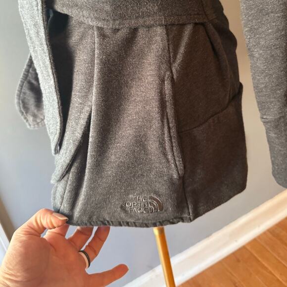 The North Face Tadasana Belted Wrap Cardigan Size SMALL Grey - Picture 6 of 12